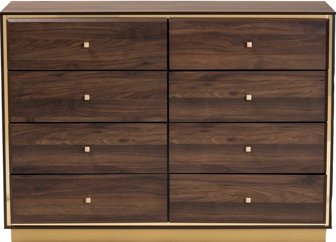 Corenna Walnut Dresser