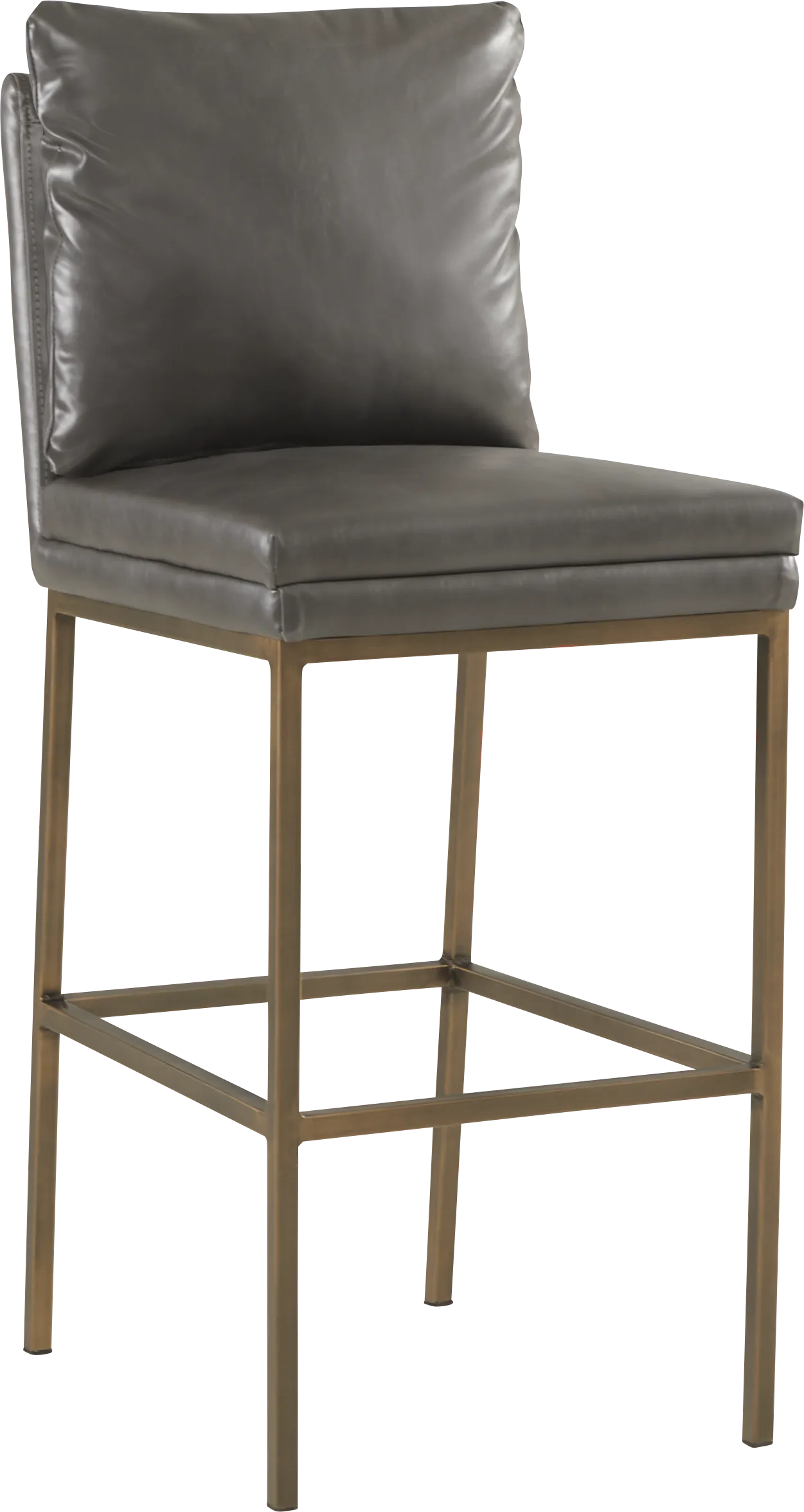 Abbeyhill Gray Barstool - Image 1