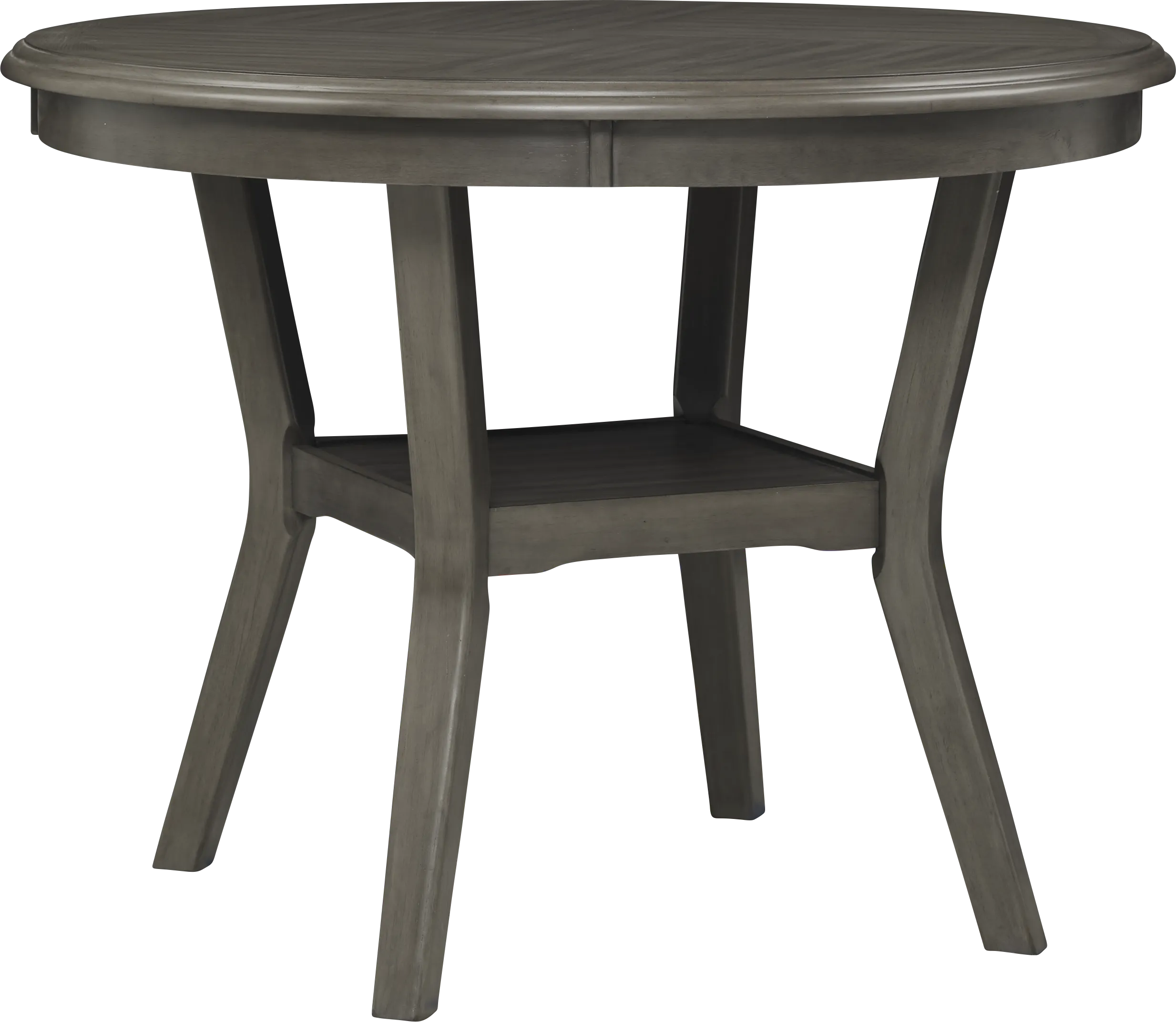 Brookgate Gray 5 Pc Round Counter Height Dining Set - Thumbnail - Image 2