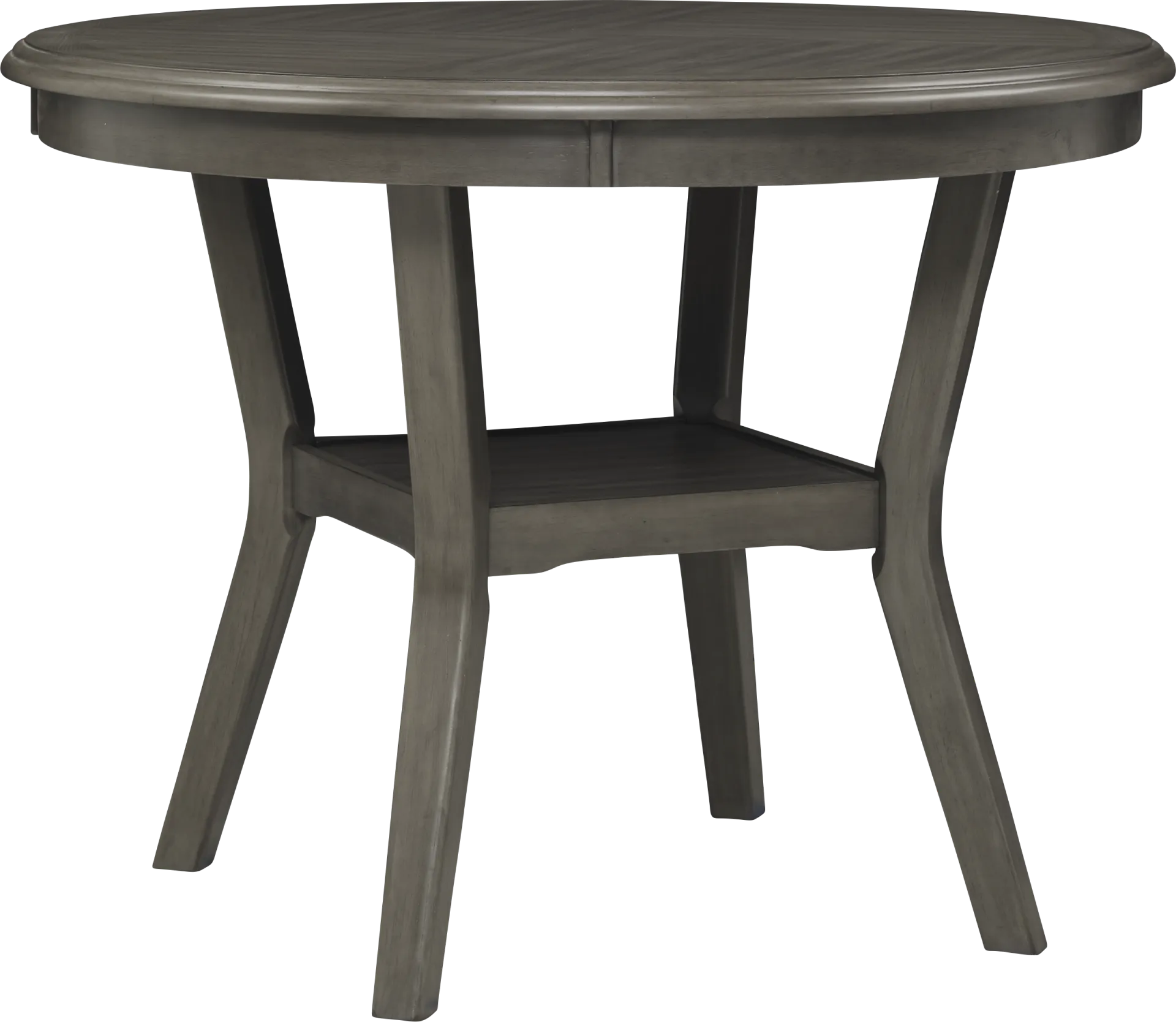 Brookgate Gray 5 Pc Round Counter Height Dining Set - Image 2