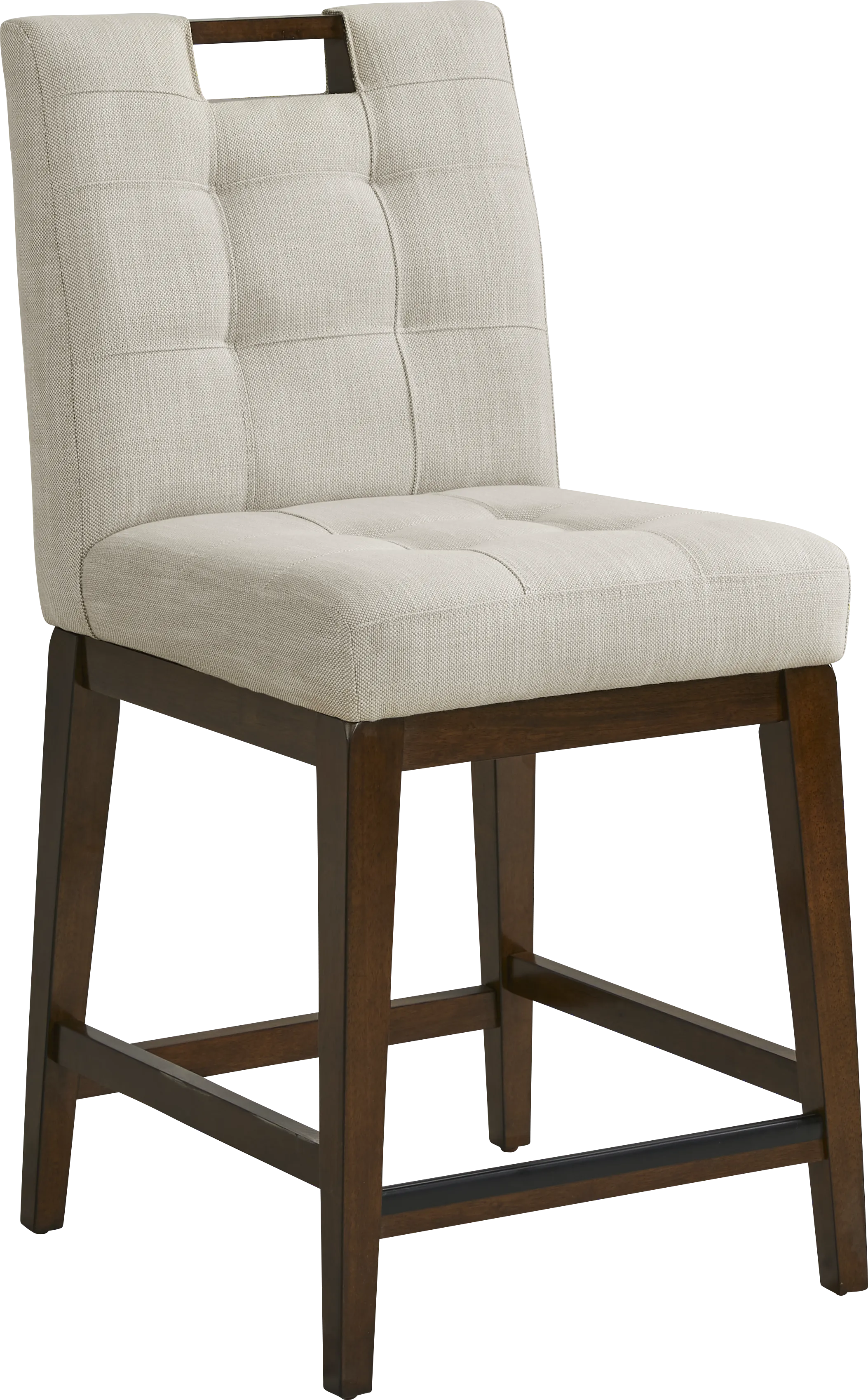 Walstead Place Brown 5 Pc Counter Height Dining Room with Beige Barstools - Thumbnail - Image 5