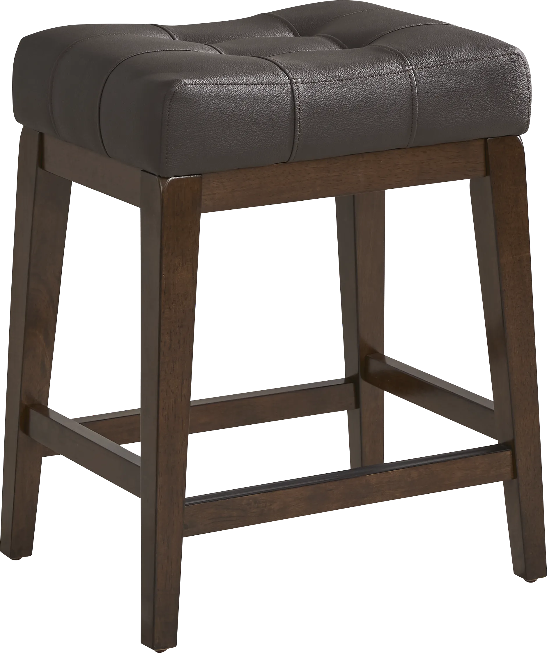 Walstead Place Brown Upholstered Kyoto Counter Height Stool - Image 2