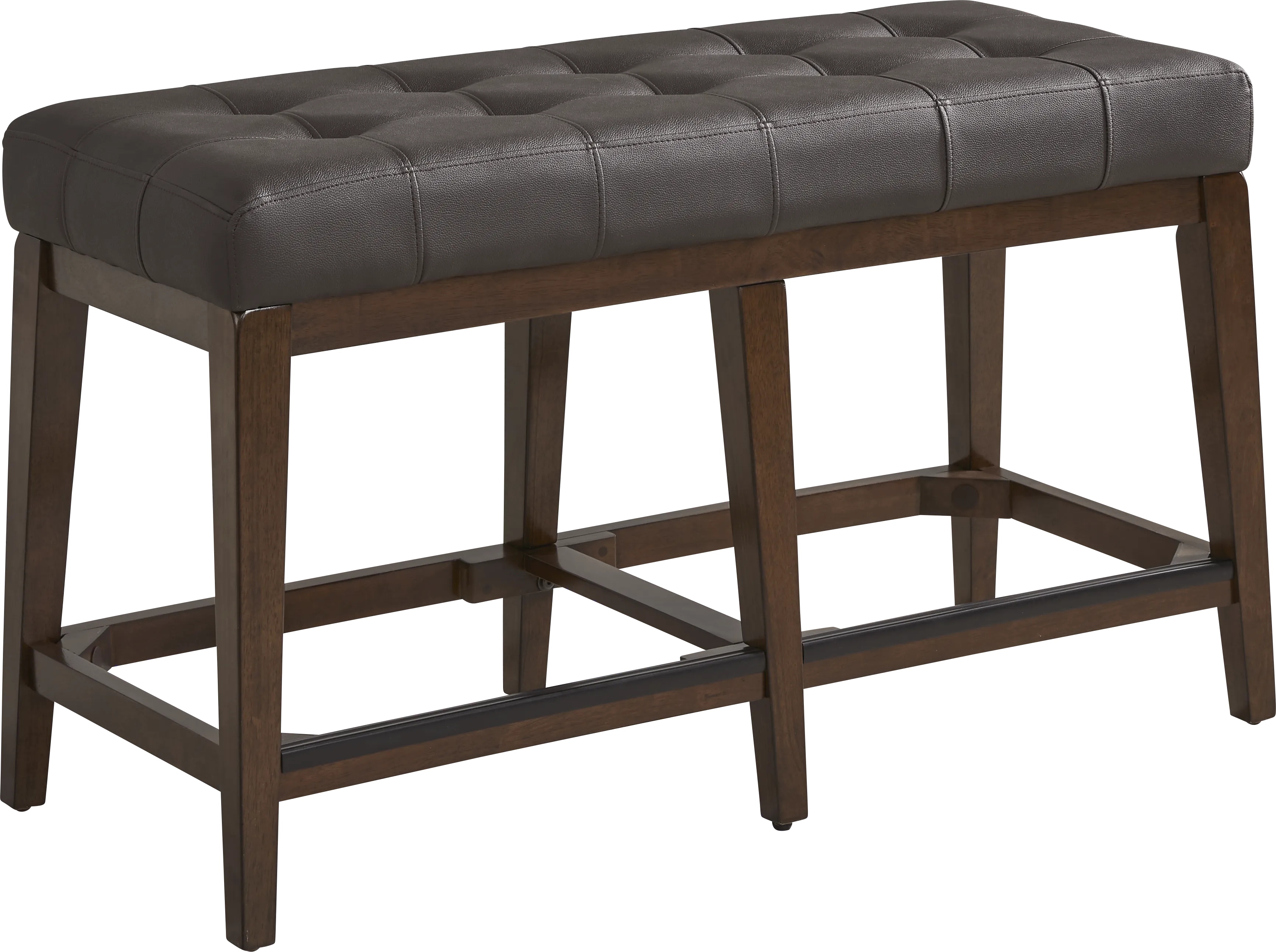 Walstead Place Brown 6 Pc Counter Height Dining Room with Brown Bench and Barstools - Thumbnail - Image 5