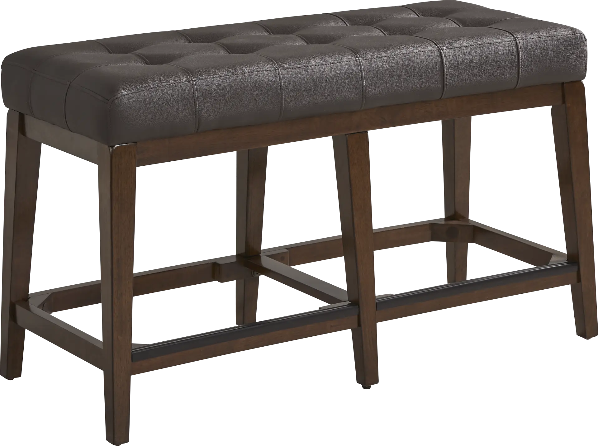 Walstead Place Brown Upholstered Counter Height Bench