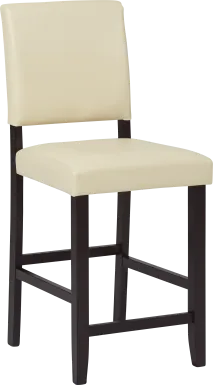Sunset View Cream Counter Height Stool