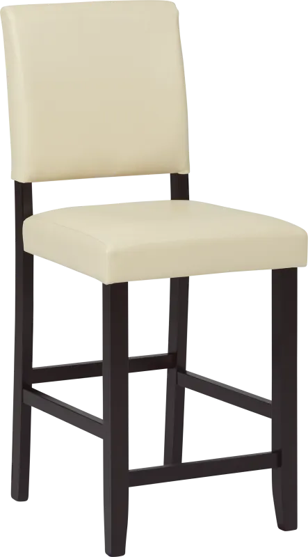 Sunset View Cream Counter Height Stool