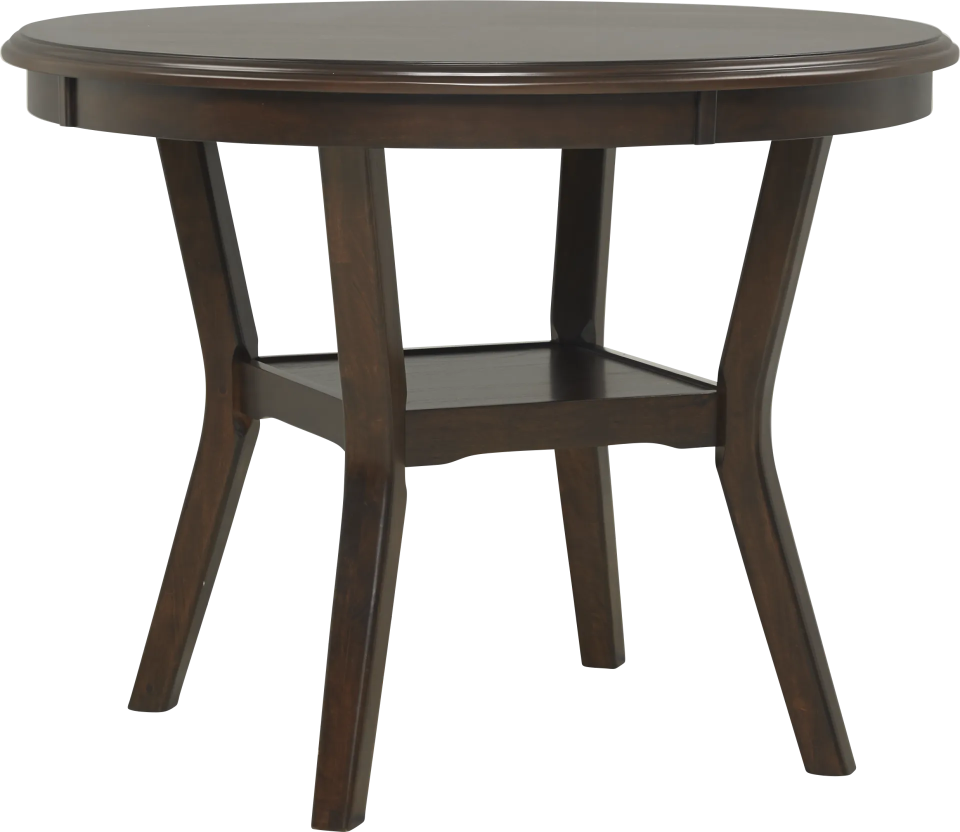 Brookgate Brown Cherry 5 Pc Round Counter Height Dining Set - Image 2