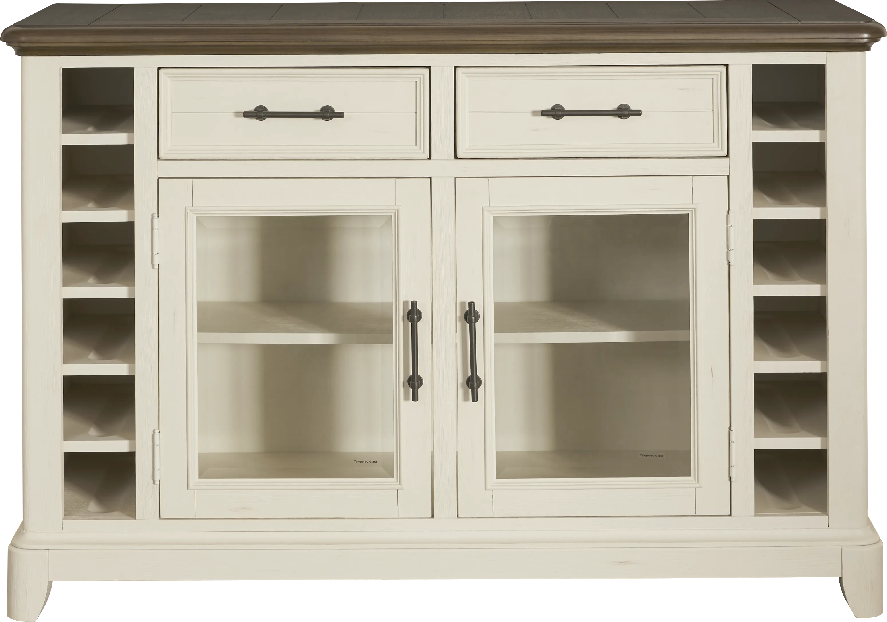 Country Lane White Colors,White Server | Rooms to Go