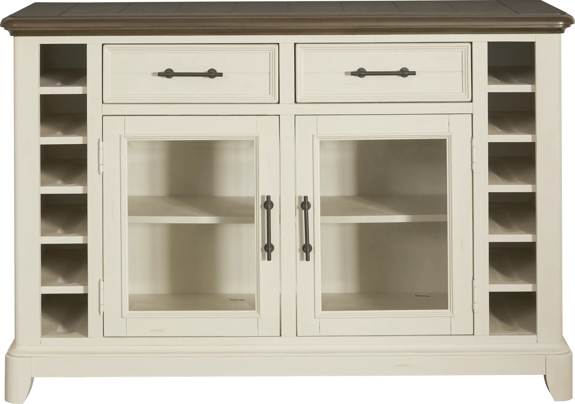 Country Lane Antique White Server