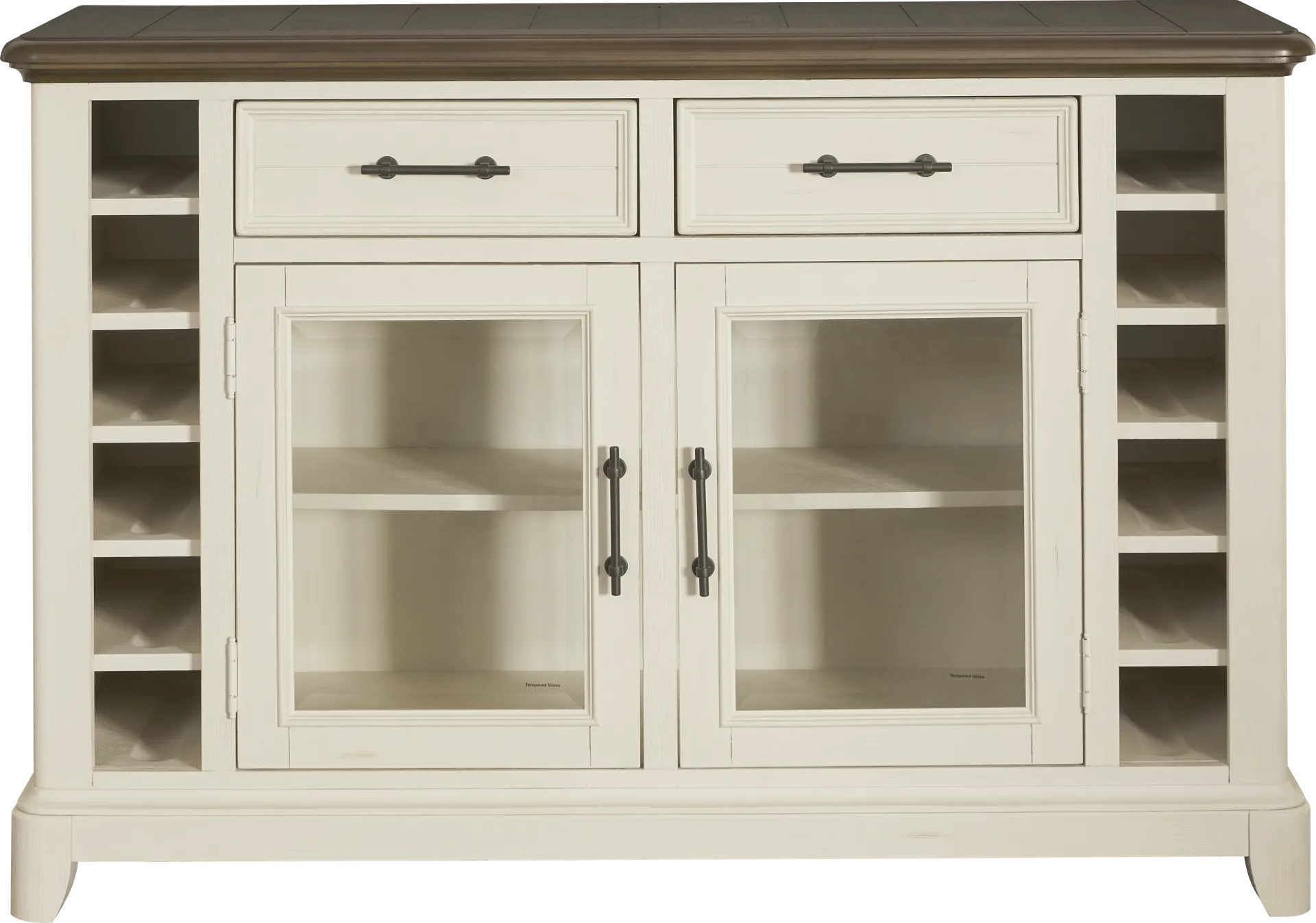 Country Lane Antique White Server - Image 1