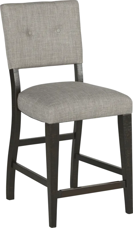 Hill Creek Black Counter Height Stool