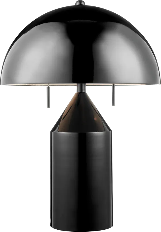 Fowler Bend Black Lamp