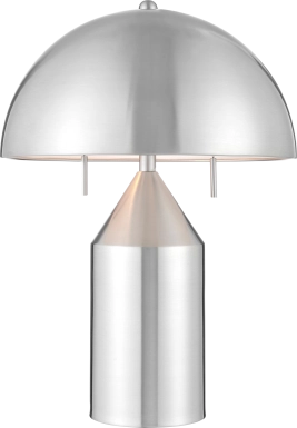 Fowler Bend Nickel Lamp