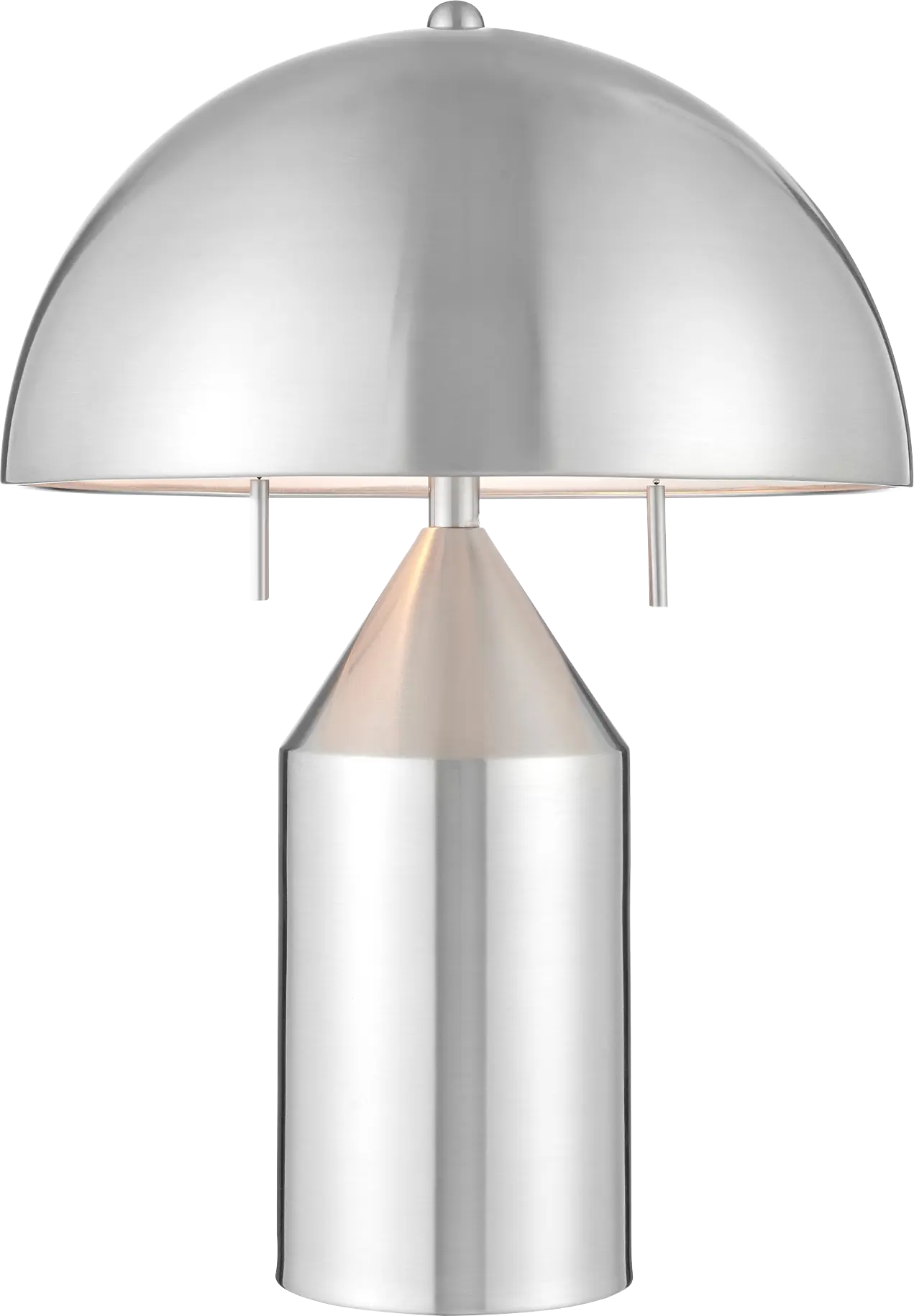 Fowler Bend Nickel Lamp