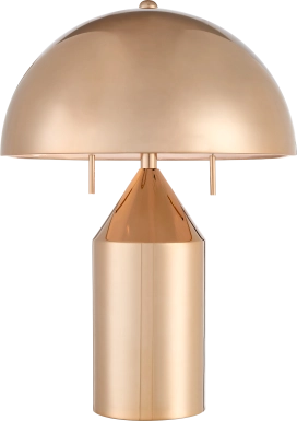 Fowler Bend Gold Lamp