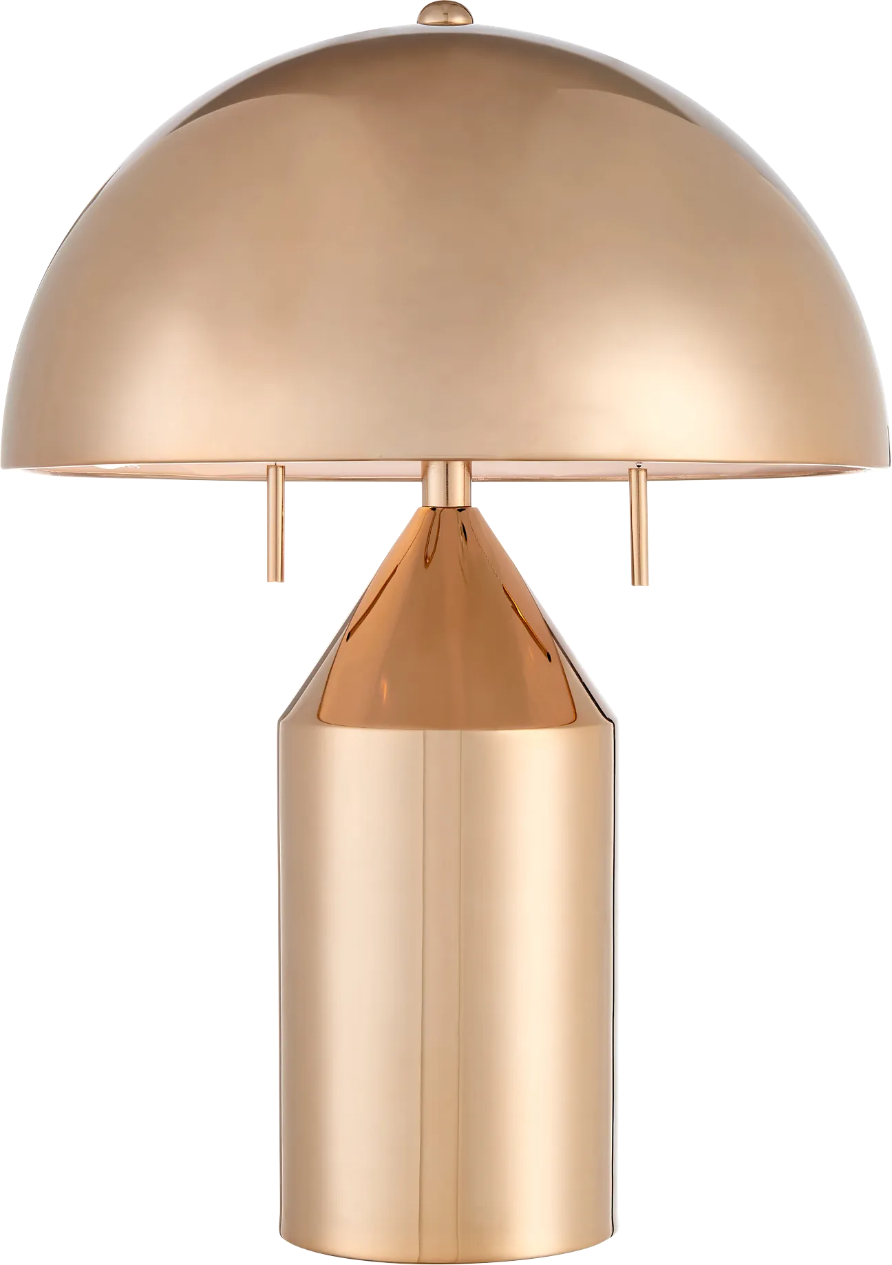 Fowler Bend Gold Lamp - Image 1