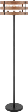Quaylo Cove Black Floor Lamp