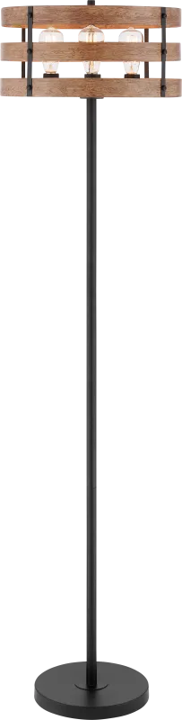 Quaylo Cove Black Floor Lamp