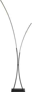 Salzedo Isle Black Floor Lamp