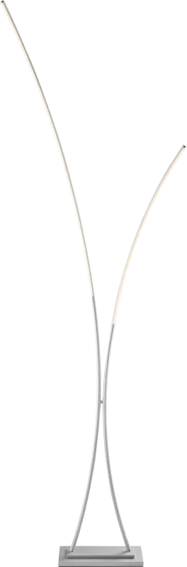 Salzedo Isle Silver Floor Lamp