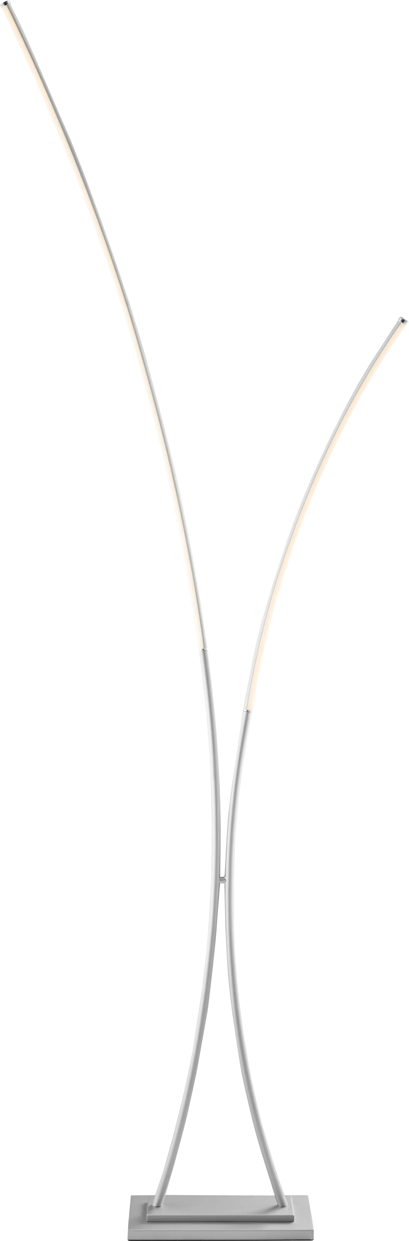 Salzedo Isle Silver Floor Lamp - Image 1