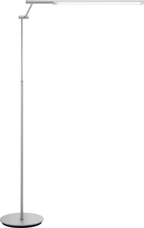 Uryno Road Silver Floor Lamp