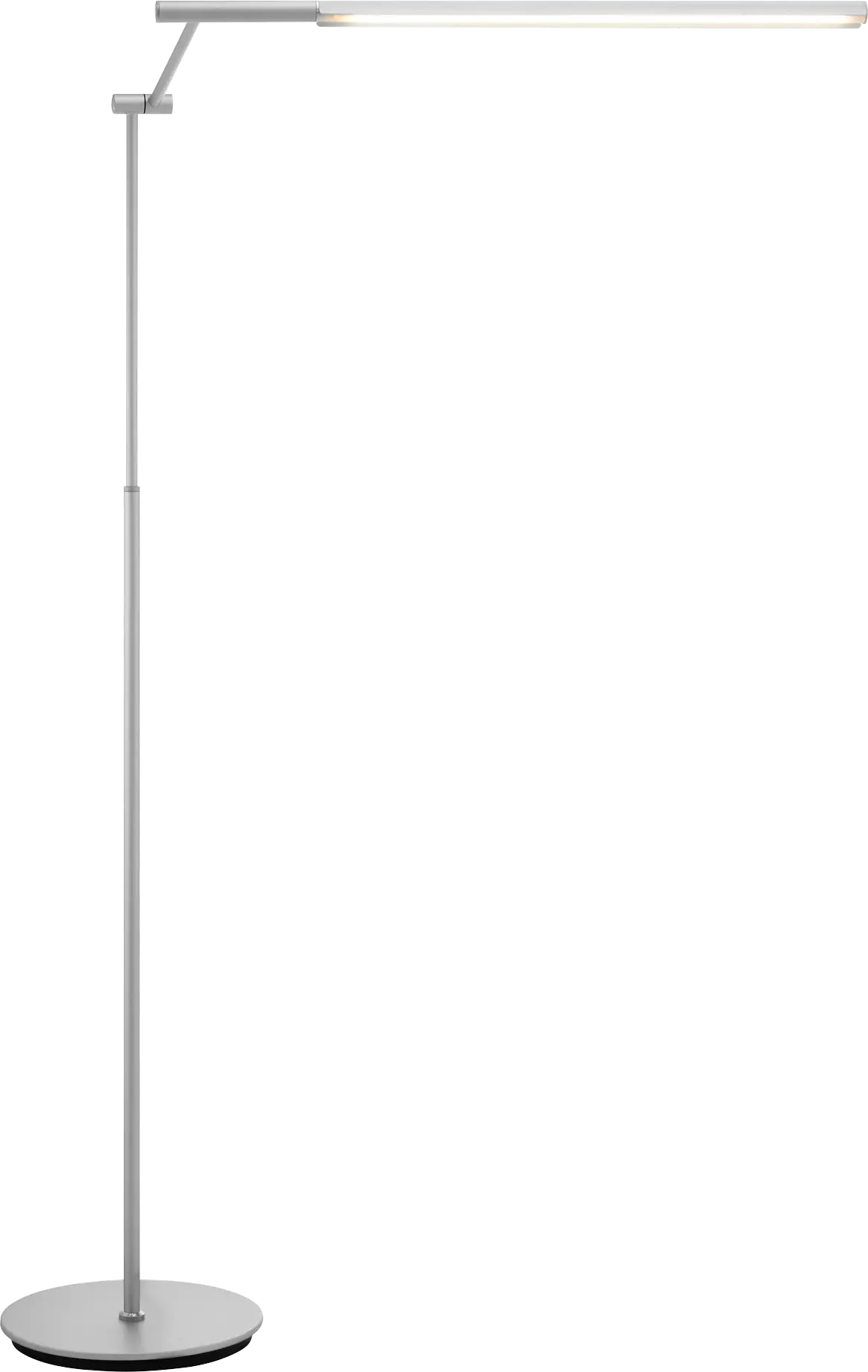 Uryno Road Silver Floor Lamp