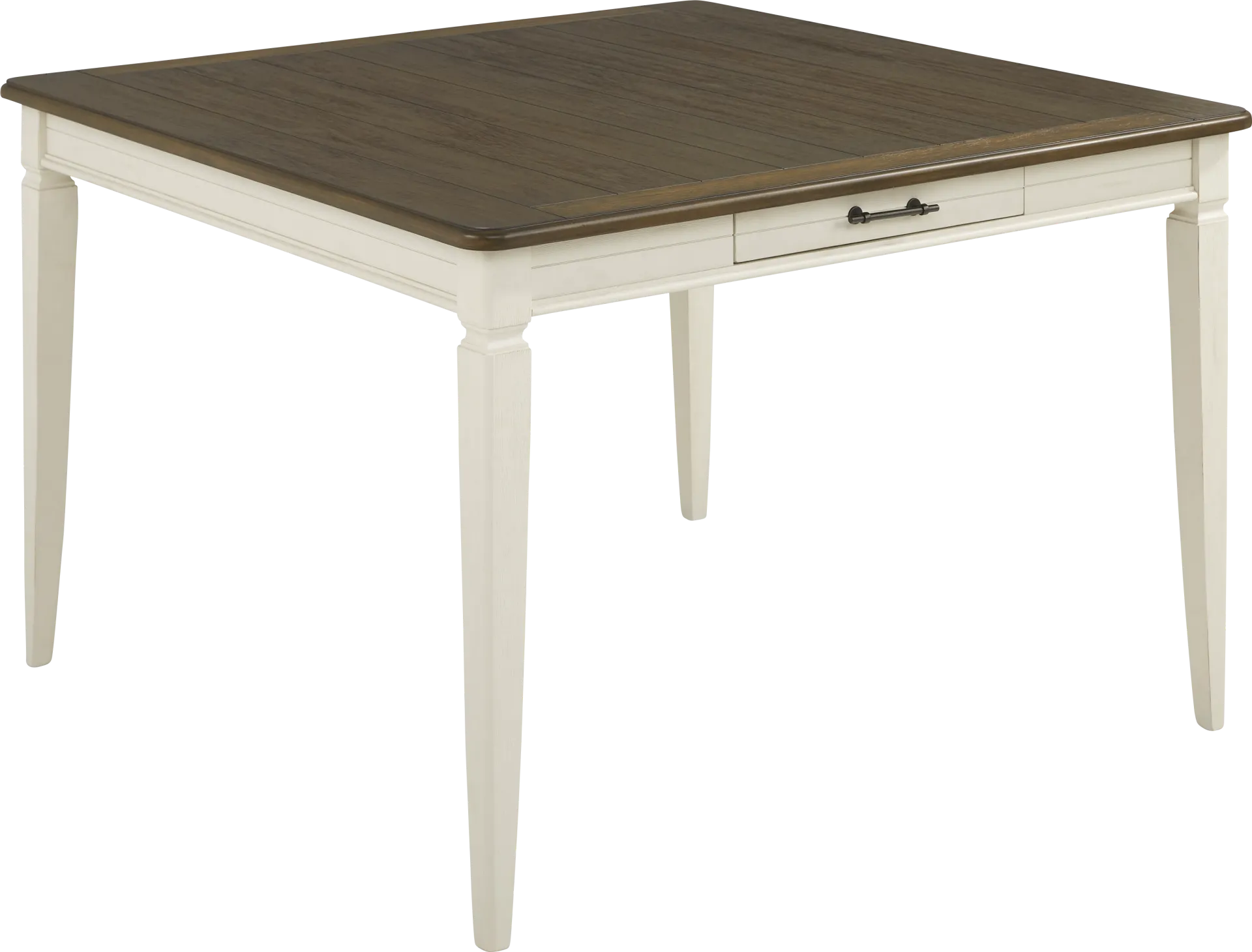 Country Lane Antique White Counter Height Dining Table - Image 1