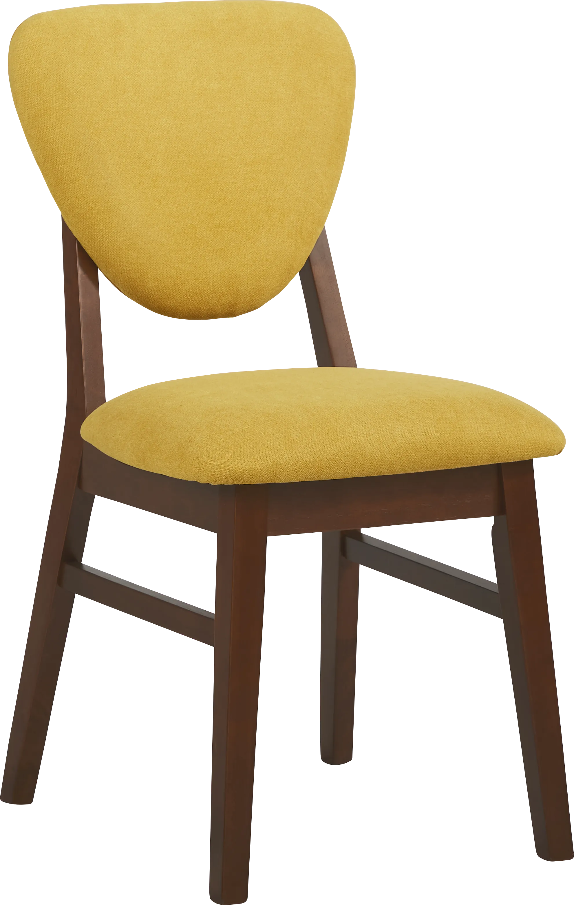 Melodina White 4 Pc Dining Room with Yellow Chairs - Thumbnail - Image 5