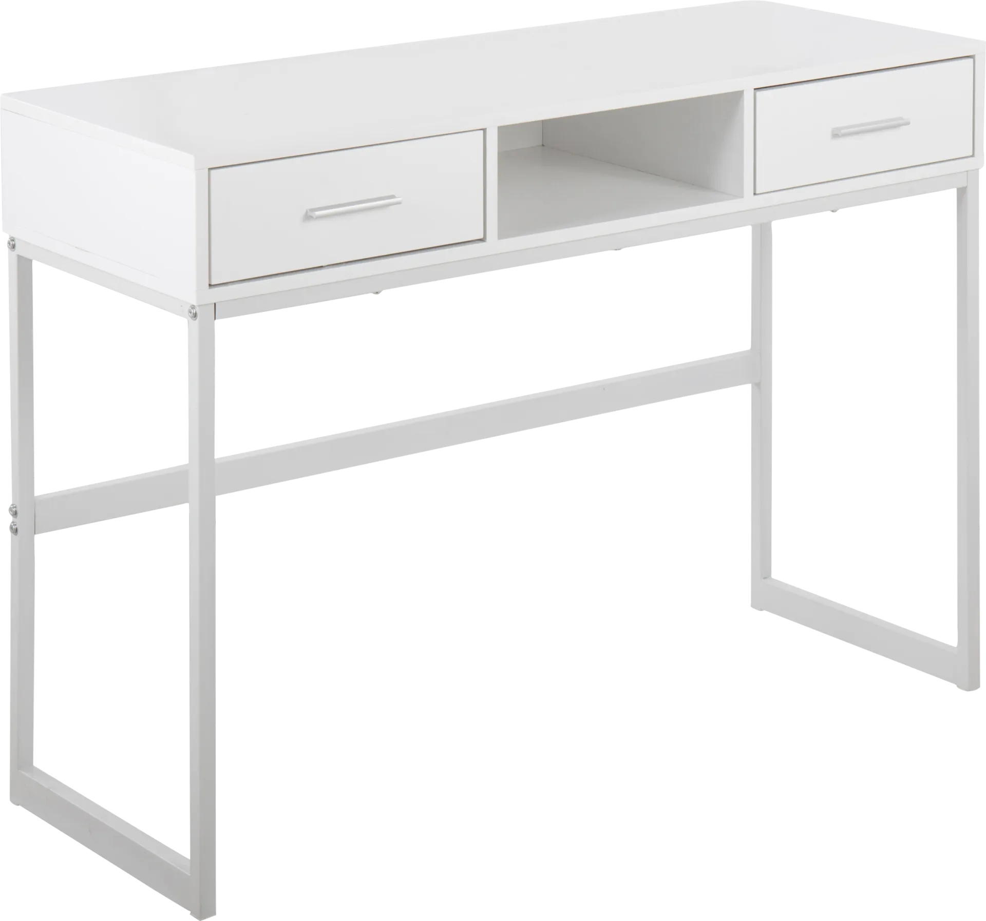 Leneva White Sofa Table - Image 1