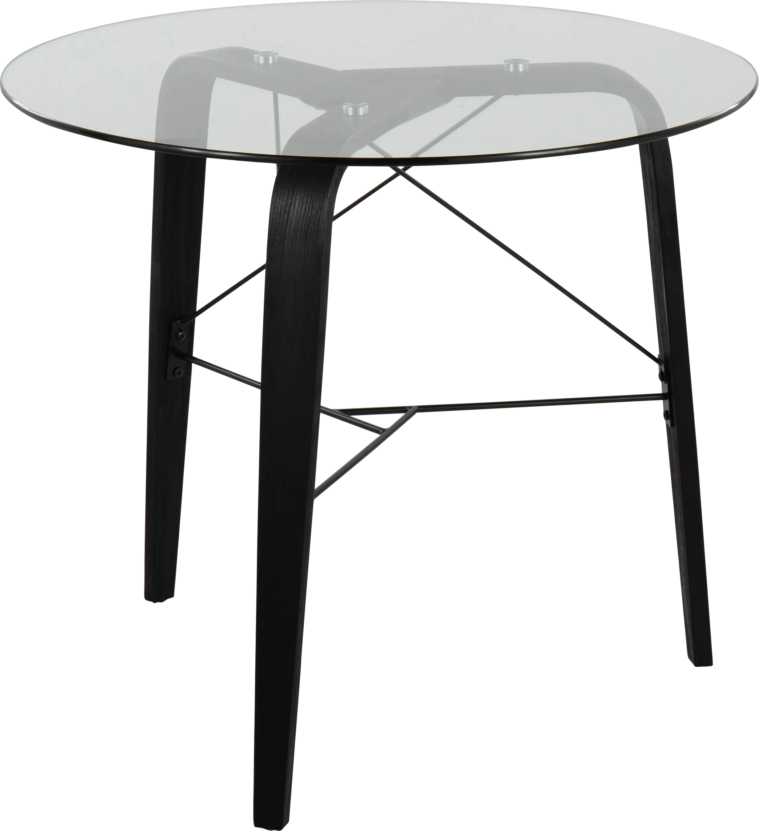 Pinebark Black Dining Table