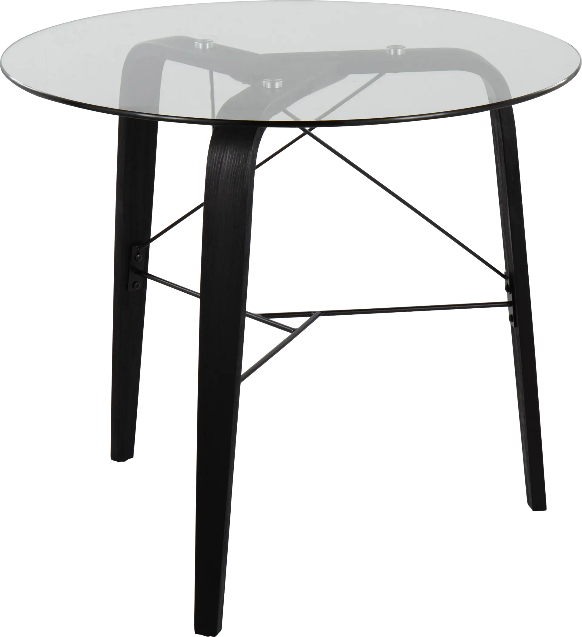 Pinebark Black Dining Table