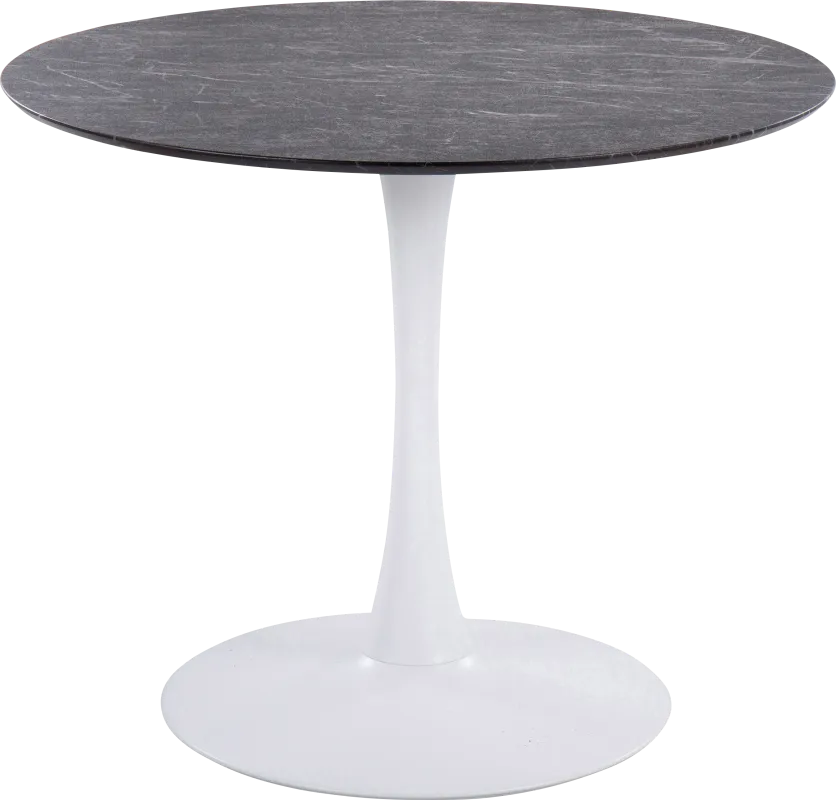 Mulroy Black Marble Dining Table