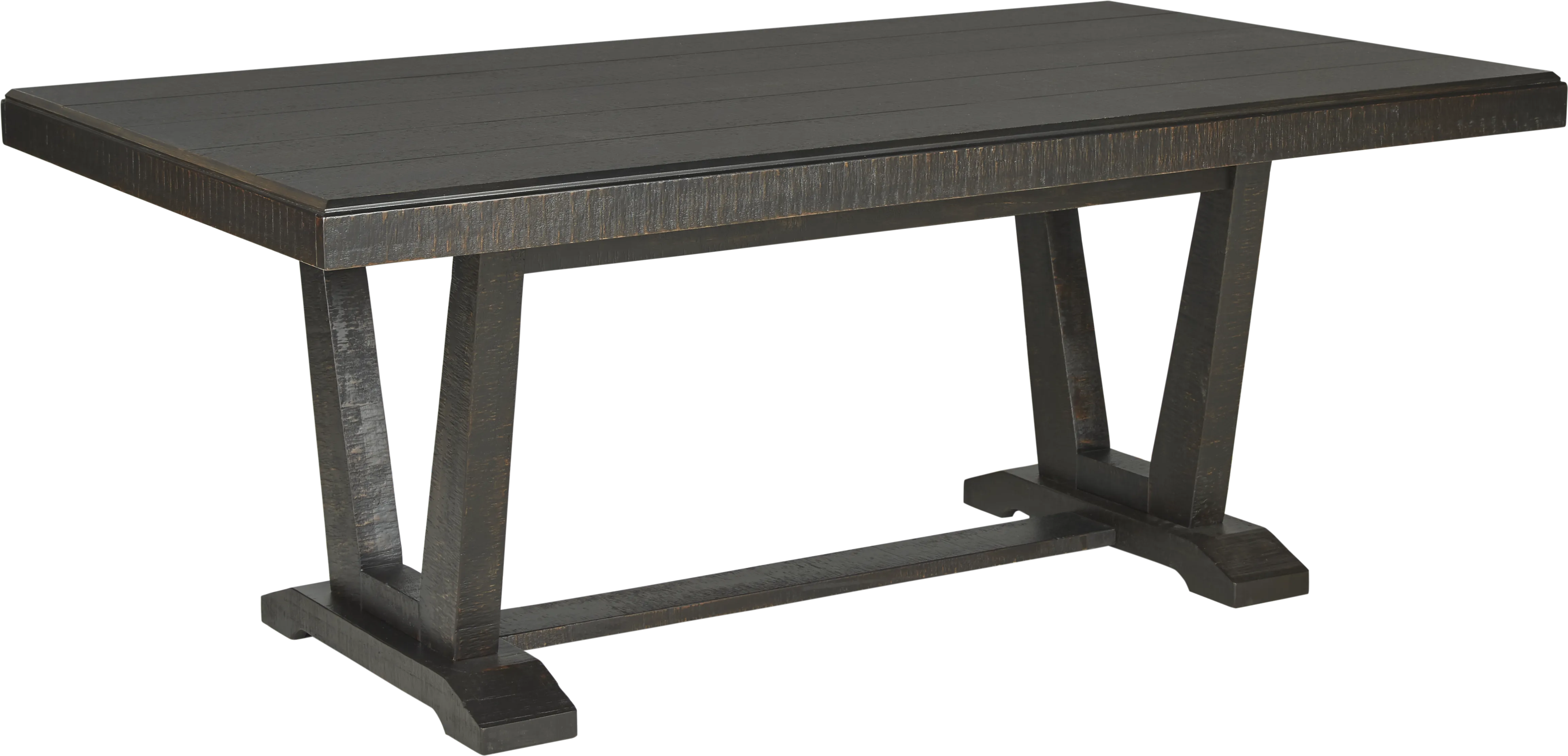 Hill Creek Black 5 Pc Rectangle Dining Room - Thumbnail - Image 2