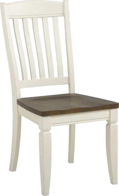 slat back side chair
