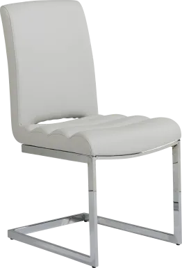 Crown Court Light Gray Side Chair