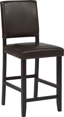 Sunset View Brown Counter Height Stool