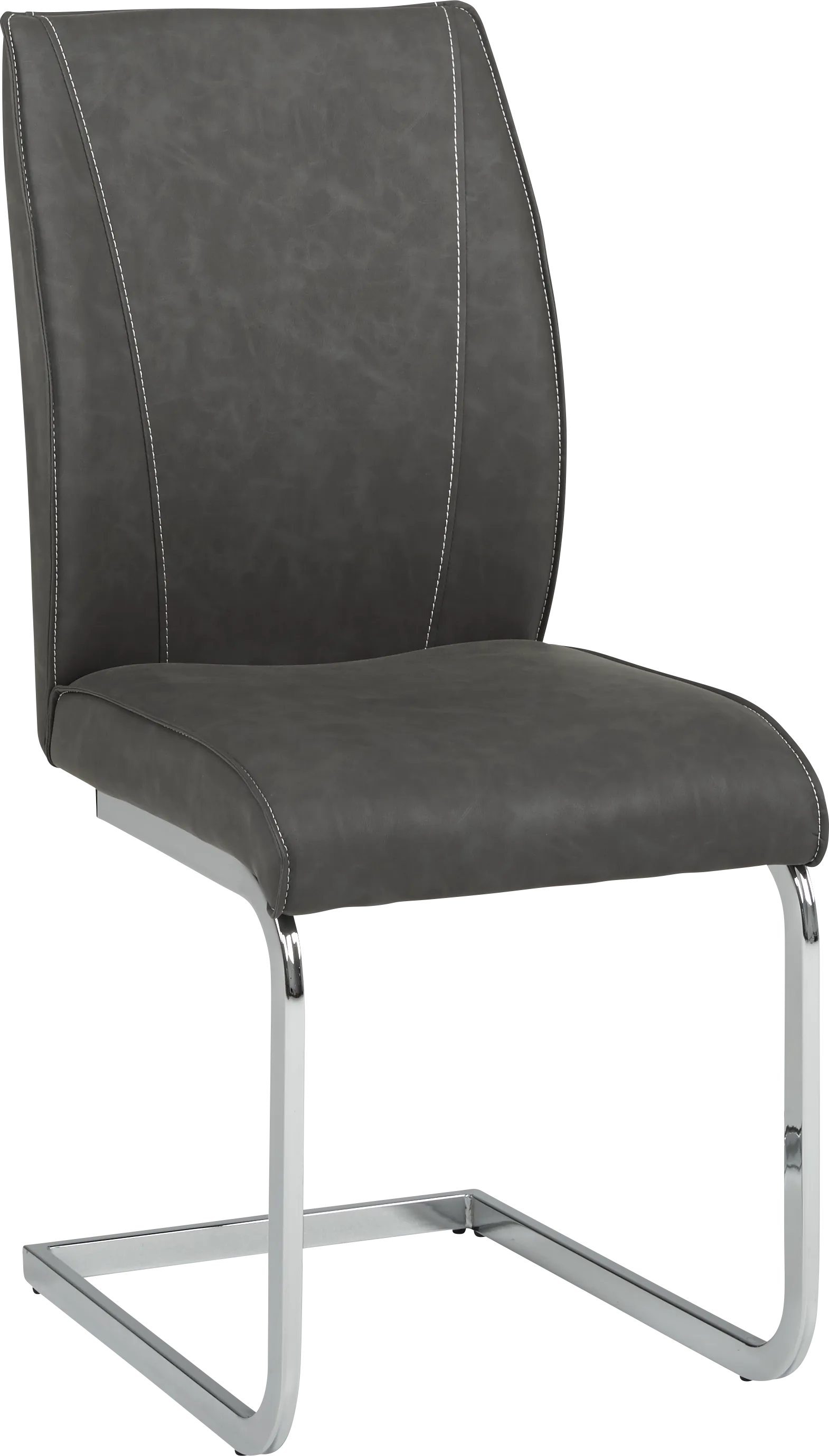 Wyndhall Chrome 5 Pc Rectangle Dining Room - Thumbnail - Image 3