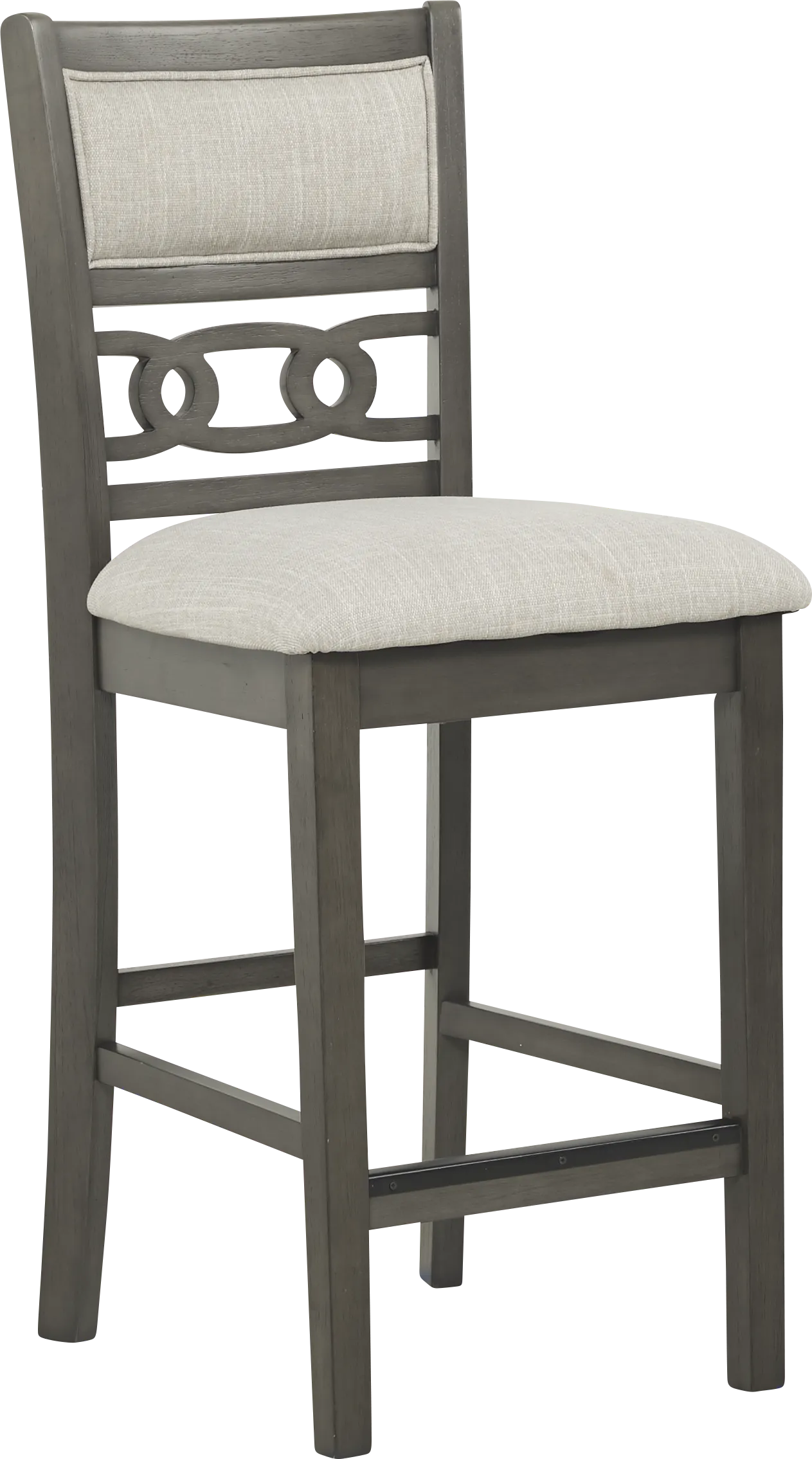 Brookgate Gray 5 Pc Round Counter Height Dining Set - Thumbnail - Image 4