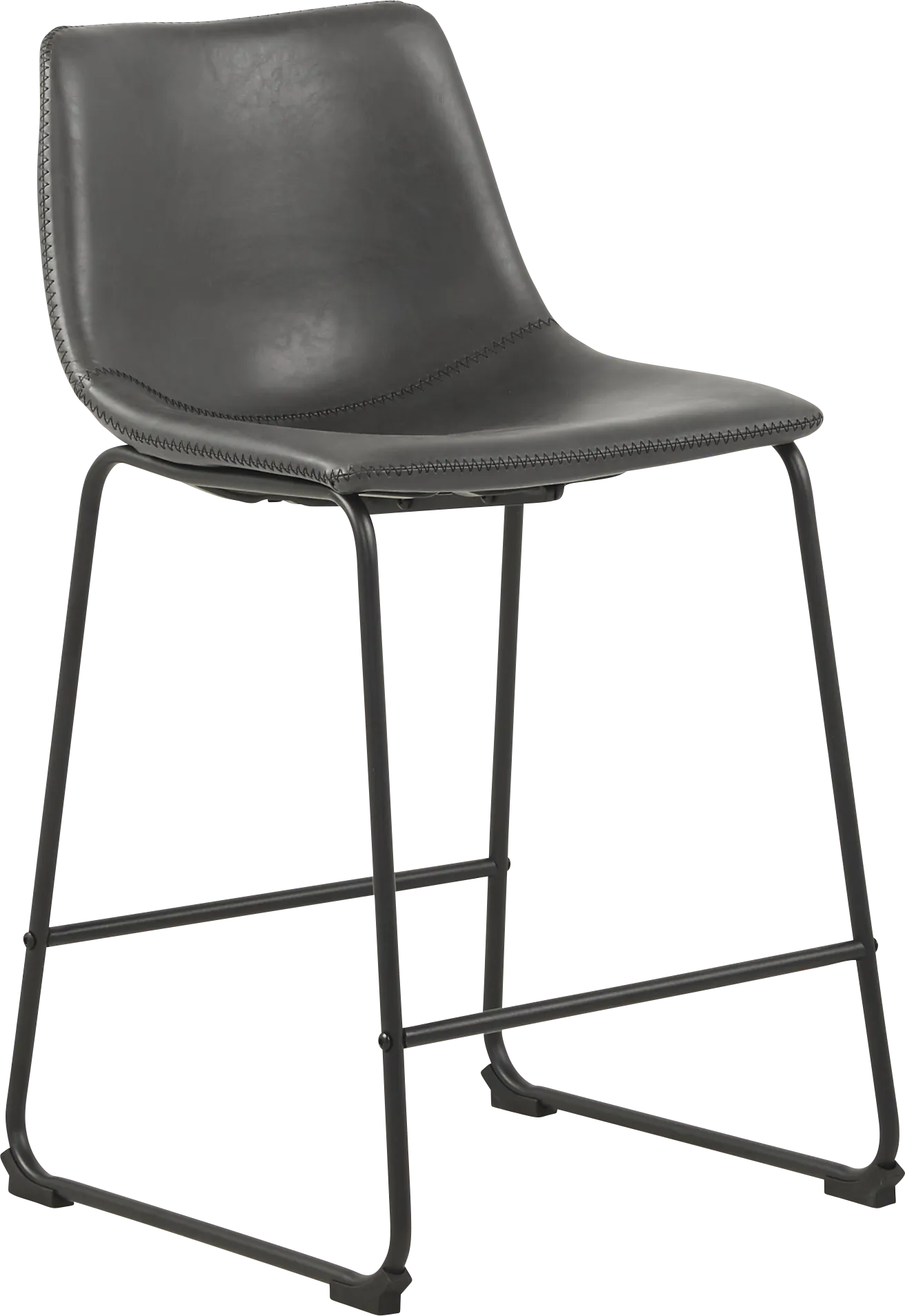 Barcroft Gray Counter Height Stool - Image 1