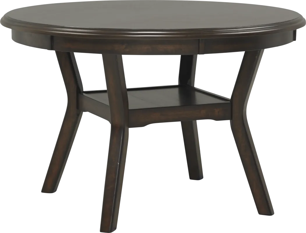 Brookgate Brown Cherry Round Dining Table