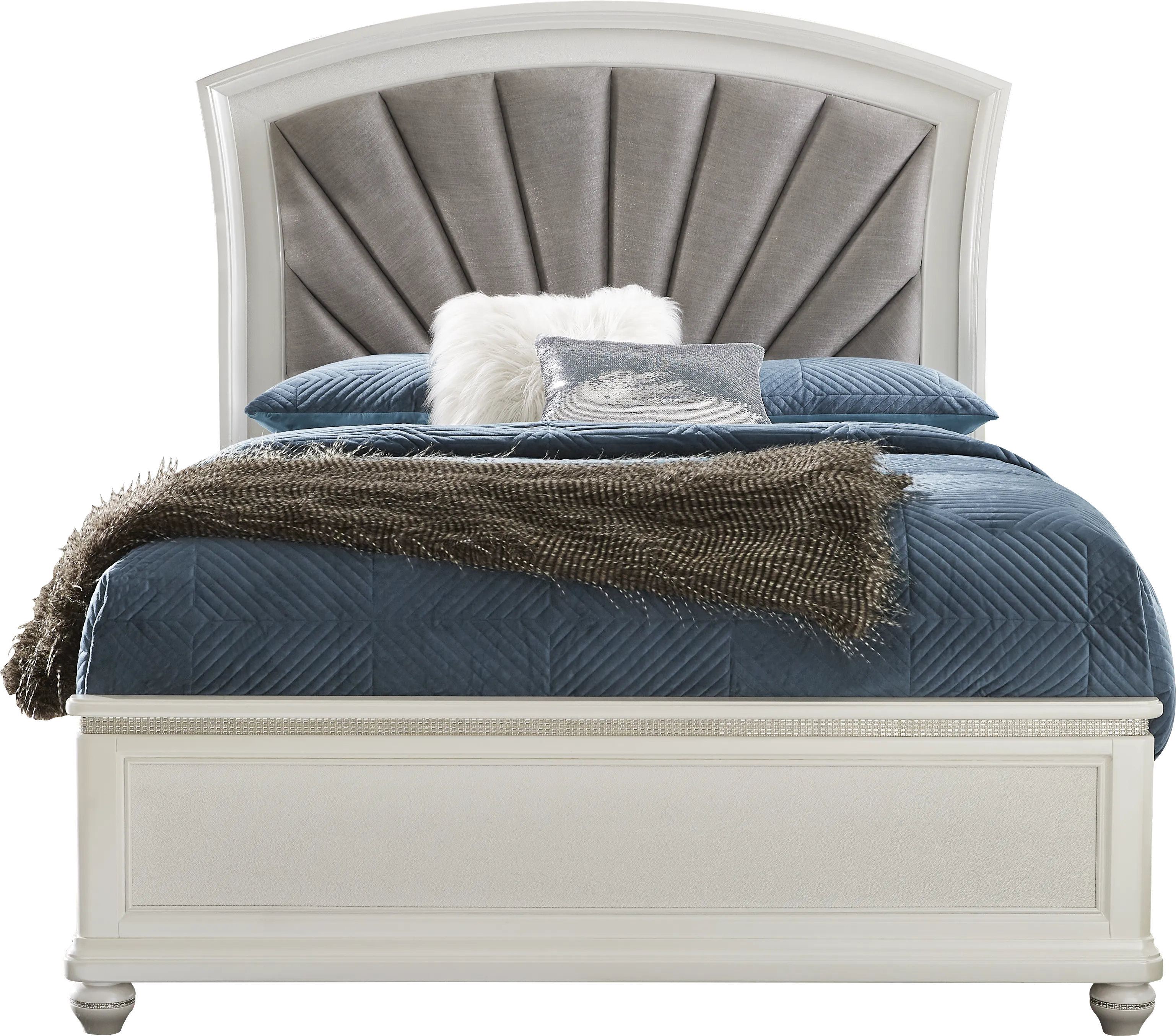 Starlet Lane White 3 Pc King Bed - Thumbnail - Image 1