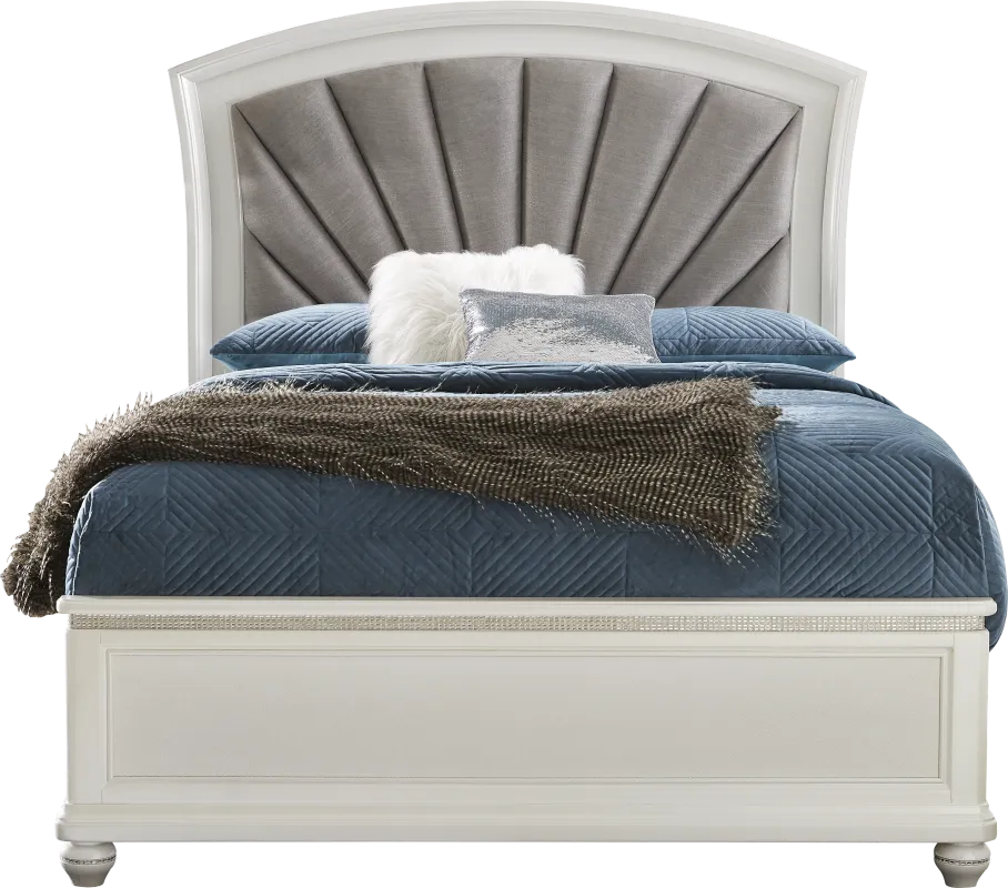 Starlet Lane White 3 Pc King Bed