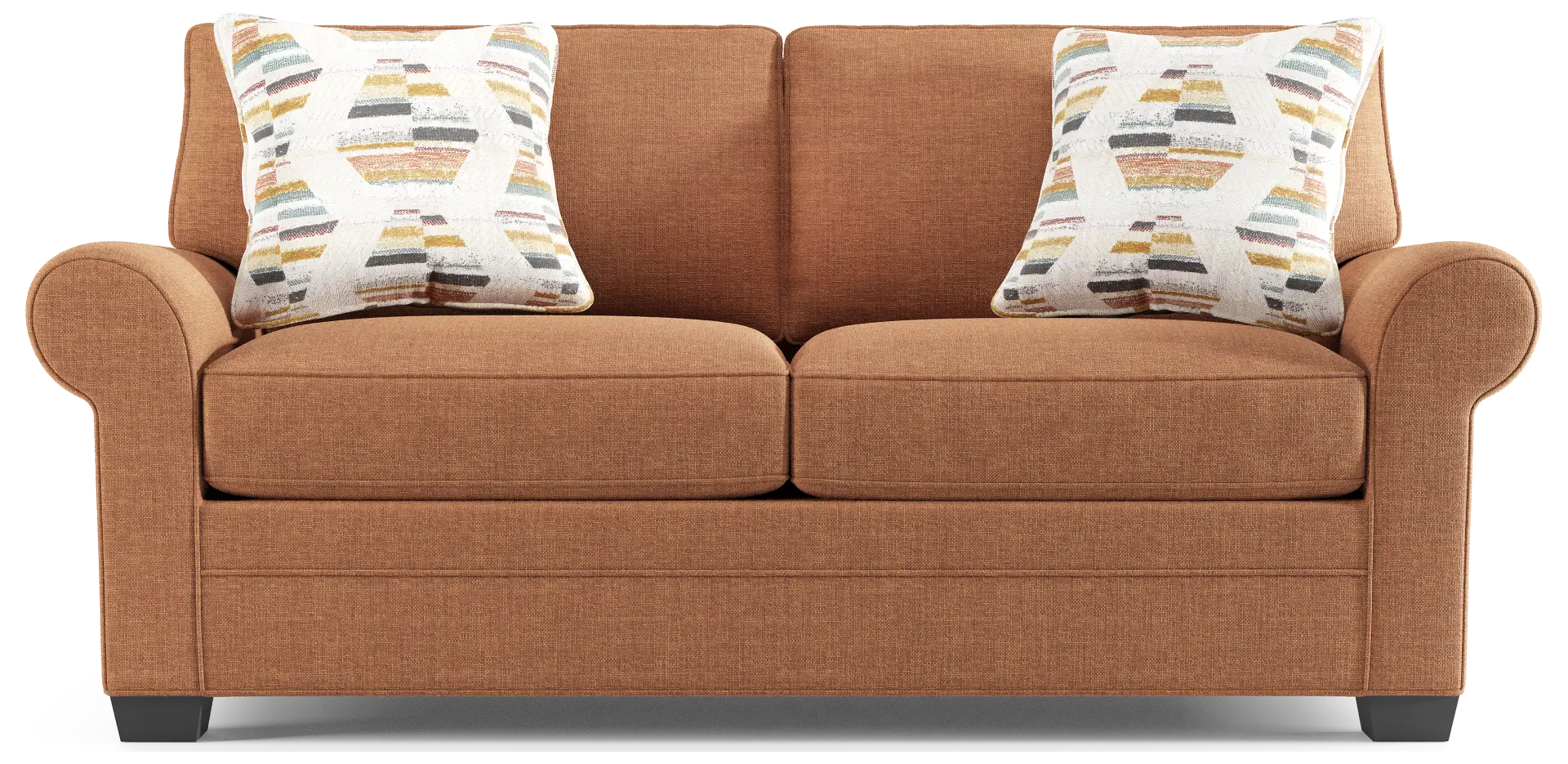 russet loveseat