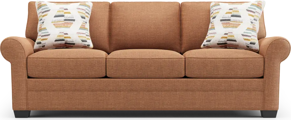 Bellingham Russet Textured Chenille Sofa
