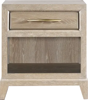 Kailey Park Light Oak Finish Nightstand
