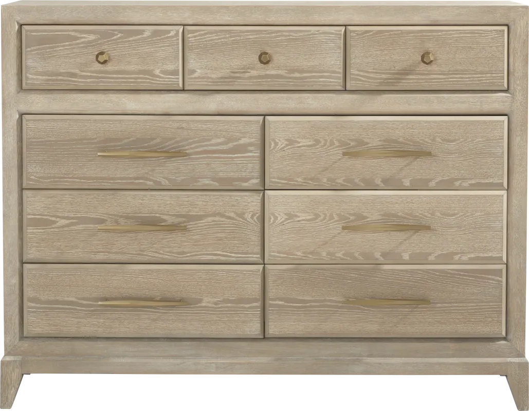 Kailey Park Light Oak Finish Dresser