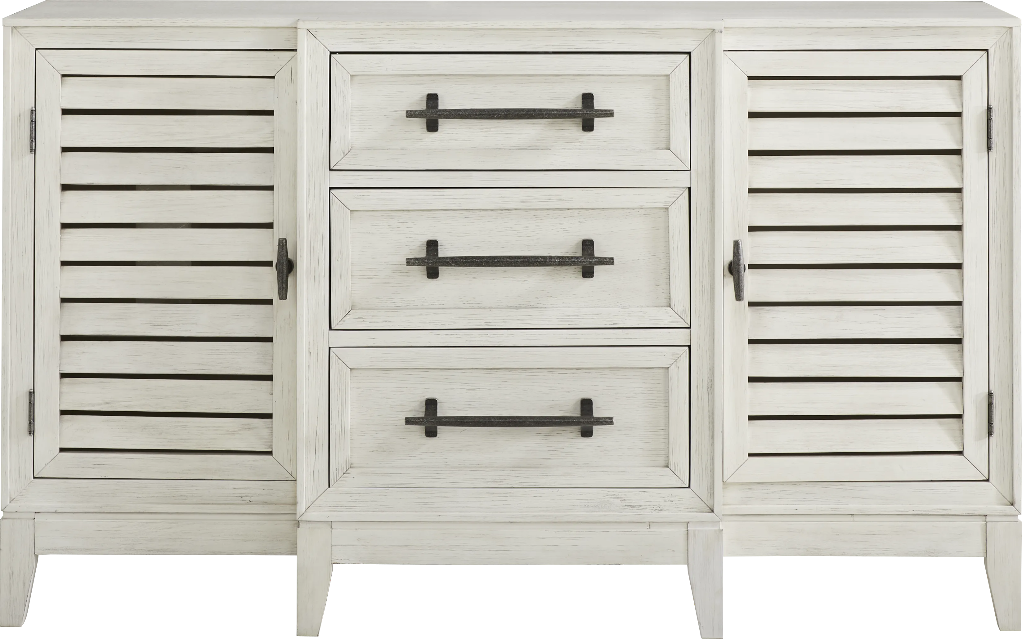 River Falls White 5 Pc Queen Slat Bedroom - Thumbnail - Image 5