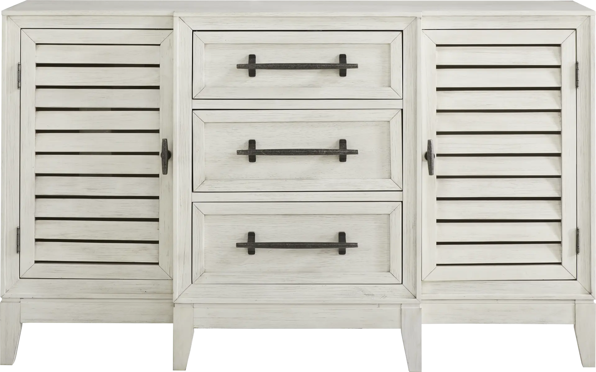 River Falls White Dresser