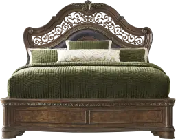 3 pc queen panel bed